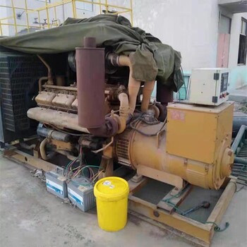 西安回收发电机，大型进口二手柴油发电机组