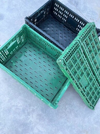 广州回收二手塑料箱,回收二手塑料箱周转箱斜插箱