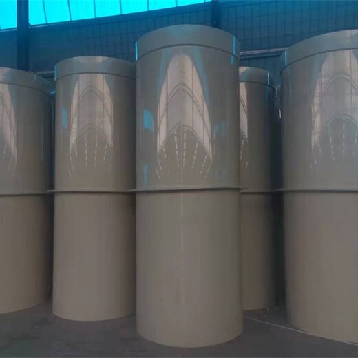 山东环保设备PP圆形风管,山东威海耐腐蚀酸碱风管聚丙烯PP风管生产厂家