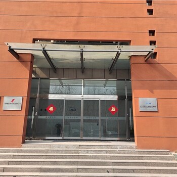 潍坊青州市不锈钢自动门,商铺智能伸缩门安装