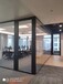 连云港办公室铝合金玻璃百叶隔墙安装,办公室双玻百叶帘高隔墙