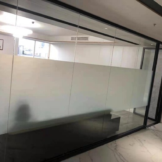 深圳铝合金玻璃隔断颜色,办公室成品铝合金高隔间