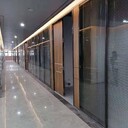 民眾中空玻璃百葉隔斷安裝定制