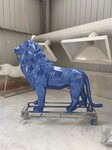 北京新品狮子雕塑现货批发,喷漆狮子雕塑
