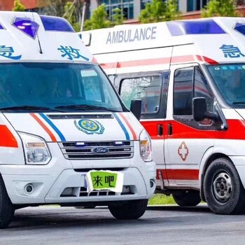 吉林医院出租120救护车运送病人