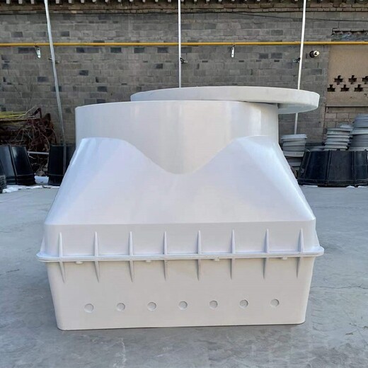 香河定制方形分体装配式水表井,SMC树脂水表井