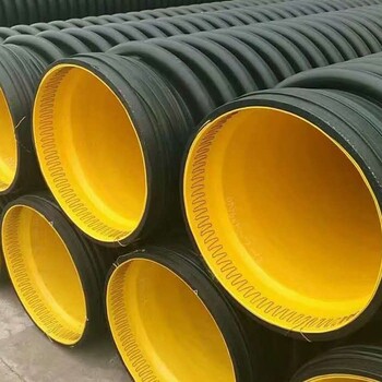 北京全新PE钢带增强螺旋波纹管生产厂家