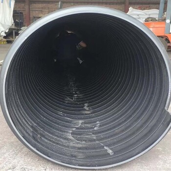 上海PE钢带增强螺旋波纹管厂家批发钢带管
