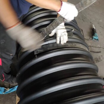 上海PE钢带增强螺旋波纹管厂家批发钢带管