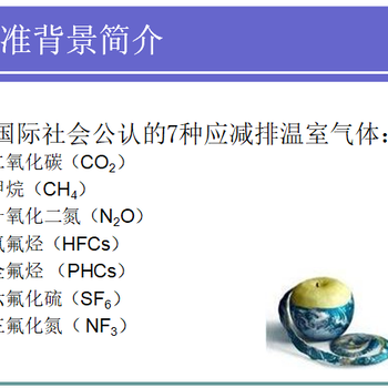 杨浦苹果供应链ISO14064认证