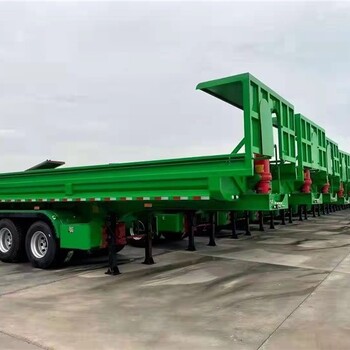 沈陽銷售10米后翻半掛車批發(fā)報價