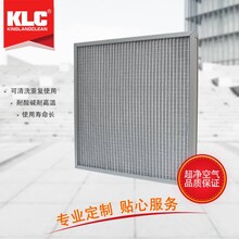 金属网空气过滤器KLC金属网可清洗重复使用