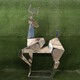 河北不銹鋼鹿雕塑圖