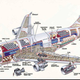 民航乘务客舱飞机模拟舱图