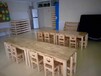 橡木课桌椅/幼儿园松木课桌椅/幼儿桌椅厂家批发
