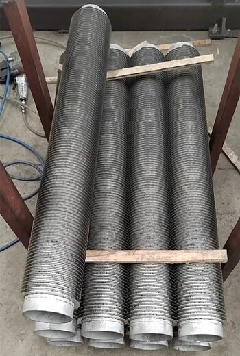 武威钢铝复合挤压高频焊翅片管厂家,挤压钢铝翅片管