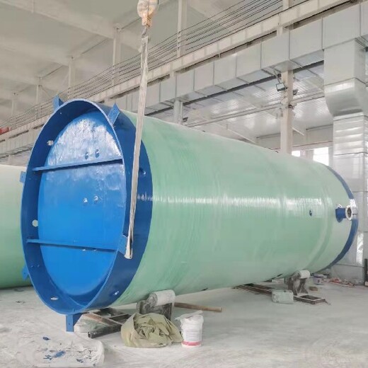 黑龙江一体化提升泵站厂家批发玻璃钢提升泵站