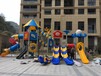 丰县公园健身器材休闲椅儿童组合滑梯定做销售厂家