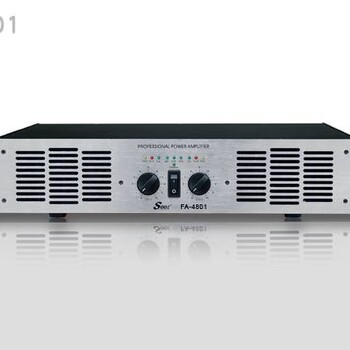Seer朗聲音響模擬功放（FA-4801）兩通道900W大功率舞臺設(shè)備