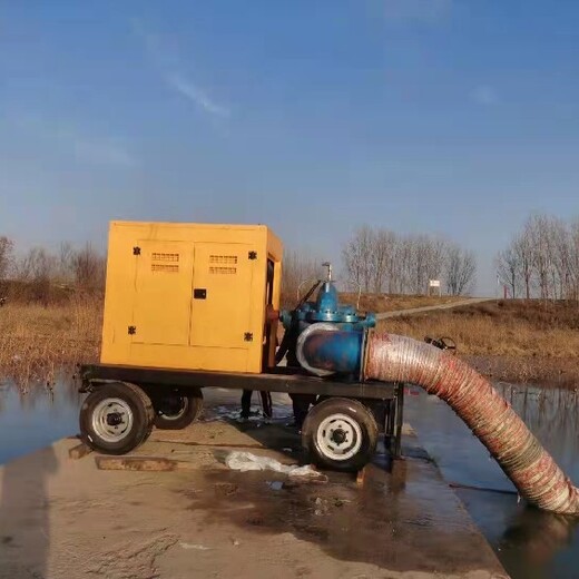 济南大型排涝抽水泵租赁电话