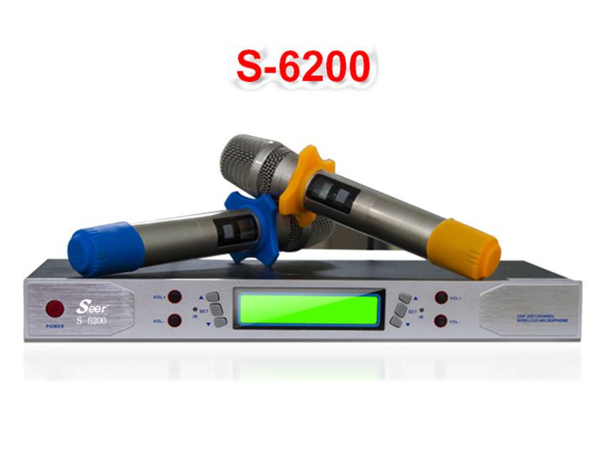 Seer朗声音响无线话筒（S-6200）多功能音响娱乐话筒朗声音响