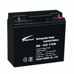 赛能蓄电池SN-12V17CH12V17AH门禁监控消防太阳能板电源
