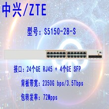 中兴ZTES5150-28-S交换机带24个千兆电口4个千兆光口