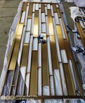 激光镂空不锈钢屏风电镀钛金屏风不锈钢制品厂家全国发货