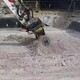 唐山矿山挖掘液压掘进头挖掘机加装铣挖头图
