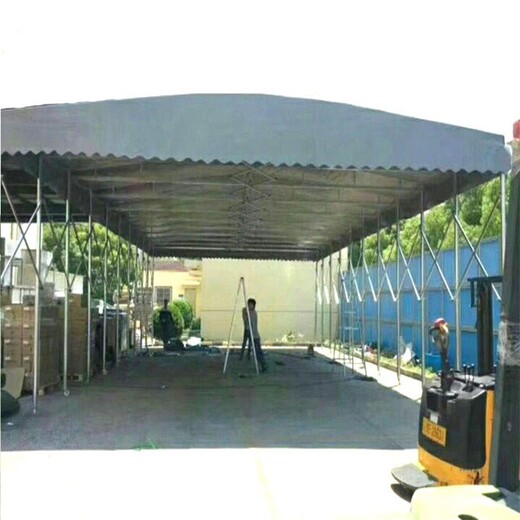 智晟移动商业街雨棚,广州番禺环保篮球场蓬工厂仓储物流篷
