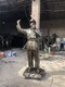 重庆玻璃钢消防员雕塑图