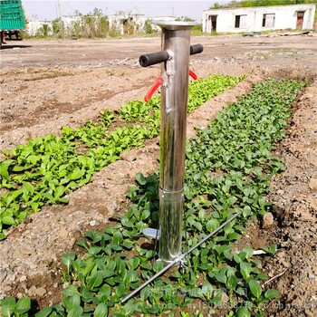 不锈钢移栽器便携式辣椒栽苗器农用手动移苗器