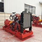 贝德泵业六缸柴油机消防泵组成套批发