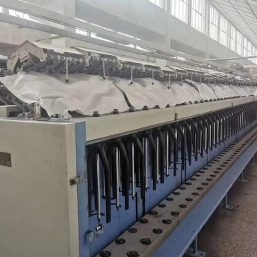 二手直立棉生产线设备回收,纺织厂机械设备回收