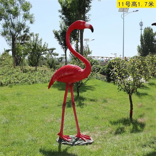 河北仙鹤雕塑定制,小动物雕塑