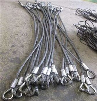 黄浦港口钢丝绳绳套出售