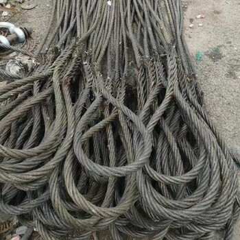 山东废旧钢丝绳绳套出售