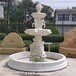 海东工业汉白玉石雕喷泉设计,汉白玉喷泉