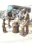 北京生产农耕文化雕塑人物,农业主题雕塑