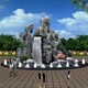 衡水冀州市供应假山大型广场千层石假山制作样例图