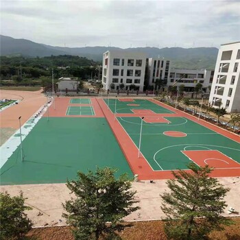 广西钦州羽毛球地胶是什么材质体育场所上门施工