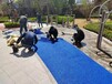 南宁宾阳EPDM学校球场跑道13毫米厚度专业承接各种塑胶跑道