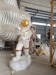 北京仿真太空人雕塑价格,雕塑加工厂图片