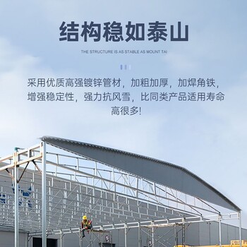 東莞望牛墩碼頭貨運(yùn)遮陽(yáng)篷湘粵電動(dòng)懸空折疊棚定制