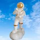 天津太空人雕塑图