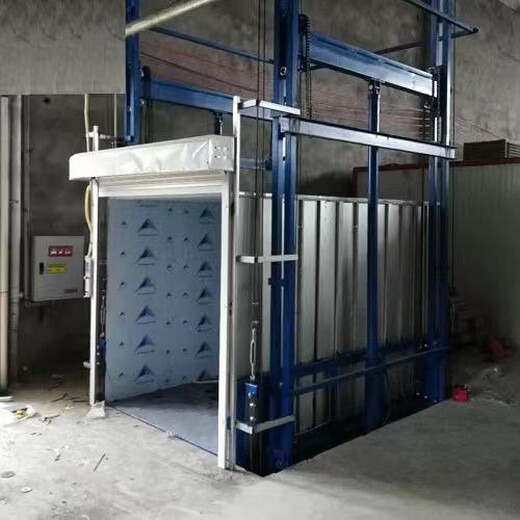 钢结构工厂仓库载货货梯升降平台-车间电动高空装卸平台