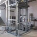 钢结构工厂仓库升降货梯设备,导轨液压式升降货梯