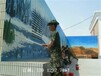 单位外墙彩绘围墙美化手绘涂鸦油画风景墙绘壁画选择新视角