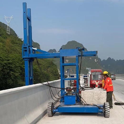 浙江桥梁排水管安装台车租赁,桥面排水管安装台车