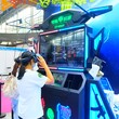 新款拓普互动网红vr双人对战射击设备品牌,vr星际战场图片